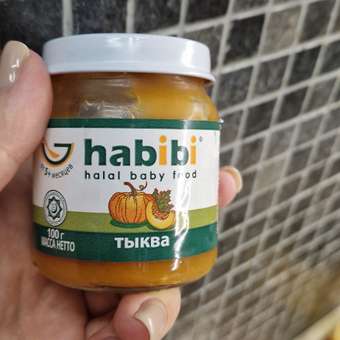 Пюре овощное Халяль Habibi Тыква упаковка 6 шт по 100 г: отзыв пользователя Детский Мир
