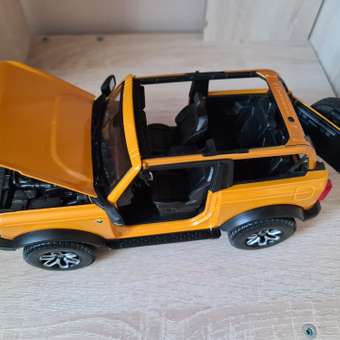 Машина MAISTO 1:18 Ford Bronco Badlands Оранжевая 31457: отзыв пользователя Детский Мир