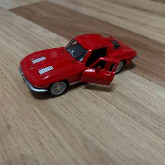 Автомобиль Mobicaro Chevrolet Corvette Stingray Split Window 1:32 голубой: отзыв пользователя ДетМир
