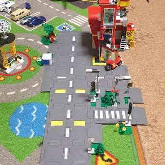 Конструктор LEGO City Town Дорожные пластины 60304: отзыв пользователя Детский Мир