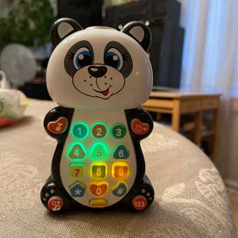 Игрушка музыкальная Zabiaka «Панда» с проектором: отзыв пользователя Детский Мир