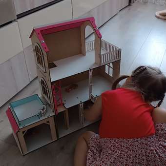Кукольный домик с мебелью M-WOOD Мелодия: отзыв пользователя Детский Мир