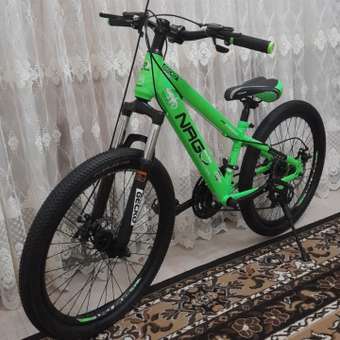 Велосипед NRG BIKES GECKO 24 lime-black-white: отзыв пользователя Детский Мир