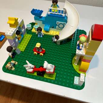 Конструктор LEGO DUPLO Classic Зеленая пластина для строительства 10980: отзыв пользователя ДетМир