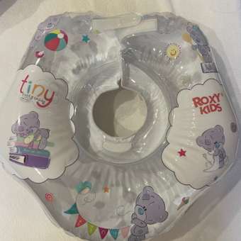 Круг на шею ROXY-KIDS Kids для купания малышей надувной Teddy Everyday: отзыв пользователя. Зоомагазин Зоозавр