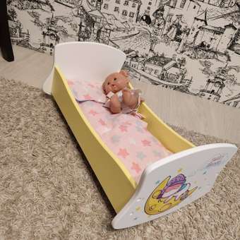 Кроватка для кукол до 45 см Ижевская Фабрика Игрушек Люлька-качалка: отзыв пользователя Детский Мир