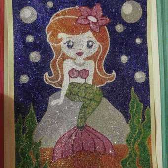 Набор для творчества Фантазер Фреска с блестками Морская принцесса 407081: отзыв пользователя ДетМир
