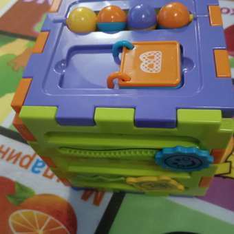 Куб простой BabyGo развивающий: отзыв пользователя Детский Мир