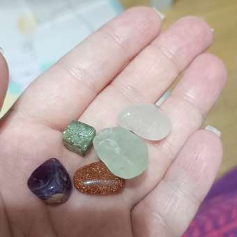 Раскопки ON TIME Кристаллы и минералы. 5 камней: отзыв пользователя Детский Мир