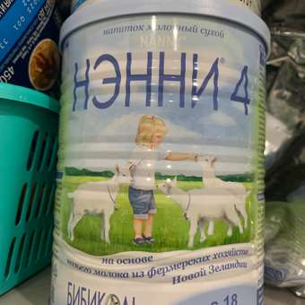 Напиток Бибиколь 4 на основе козьего молока 400г с 18 месяцев: отзыв пользователя Детский Мир