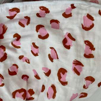 Одеяло Mjolk Муслиновое лёгкое Персики 110*110: отзыв пользователя Детский Мир