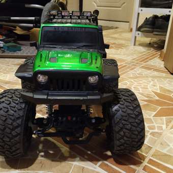 Машина New Bright РУ 1:10 Jeep Wrangler Зеленая 21048U: отзыв пользователя Детский Мир