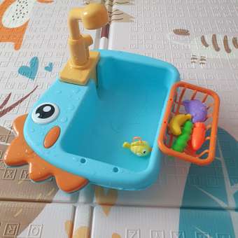 Детский набор BAZUMI рыбалка на батарейках / развивающие игрушки кухня детская: отзыв пользователя Детский Мир