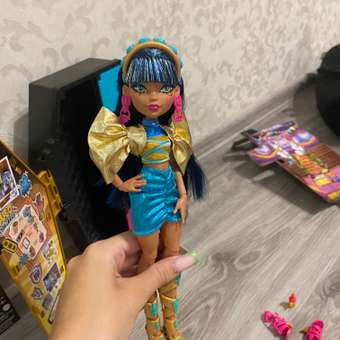 Кукла модельная Monster High Skulltimate Secrets Cleo: отзыв пользователя Детский Мир