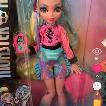 Кукла Monster High Lagoona Blue HHK55: отзыв пользователя ДетМир