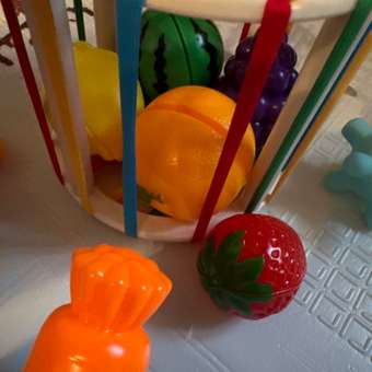 Сортер куб MyMoon Монтессори развивающая игрушка тактильные Веселая кухня: отзыв пользователя Детский Мир
