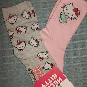 Носки Hello Kitty 2 пары: отзыв пользователя Детский Мир