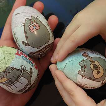 Шоколадное яйцо с игрушкой Сладкая сказка mega secret pusheen 3шт х 20г: отзыв пользователя Детский Мир