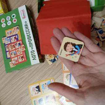 Лото детское деревянное Alatoys Настольная игра Профессии: отзыв пользователя Детский Мир