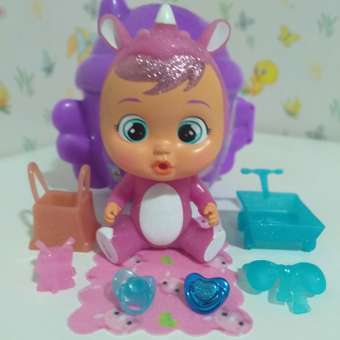 Игрушка-сюрприз IMC Toys Cry Babies Magic Tears Плачущий младенец фиолетовый: отзыв пользователя Детский Мир