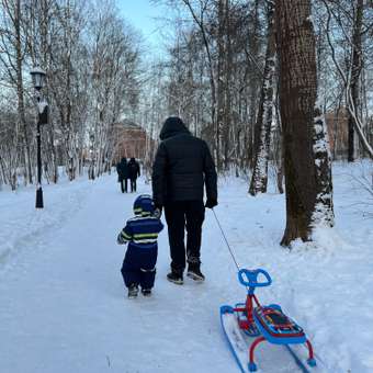 Снегокат Ника Тимка спорт Красный ТС2+ДМ/SC: отзыв пользователя ДетМир