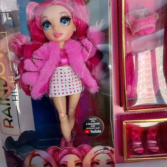 Кукла Rainbow High Fashion Doll Fuchsia: отзыв пользователя Детский Мир