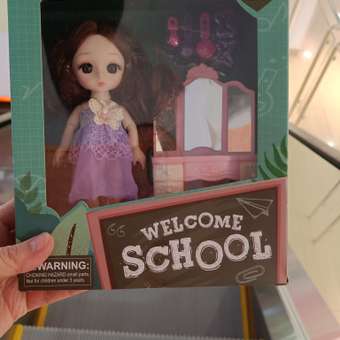 Игровой набор для девочек Наша Игрушка Модница кукла 16 см: отзыв пользователя Детский Мир