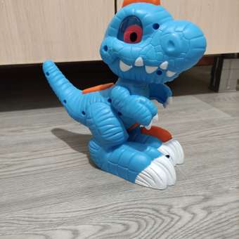 Игрушка Junior Megasaur Динозавр Т-Рекс музыкальный 16919: отзыв пользователя Детский Мир