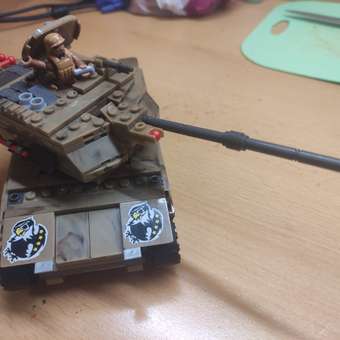 Конструктор Mega Construx Военный танк GNY56: отзыв пользователя Детский Мир