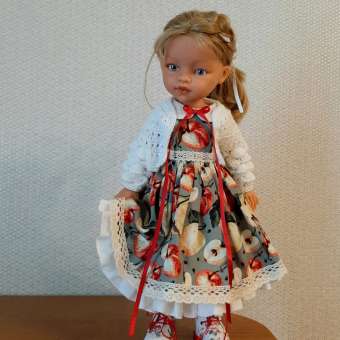 Кукла Antonio Juan Реборн девочка Ракель в сером 33 см виниловая подарочная упаковка: отзыв пользователя Детский Мир