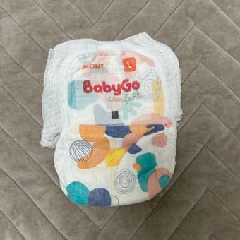 Трусики BabyGo Comfort L 9-14кг 44шт: отзыв пользователя ДетМир