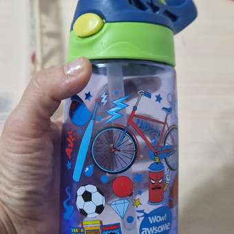 Бутылка для воды детская Skylar с трубочкой 500 мл: отзыв пользователя Детский Мир