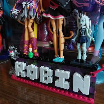 Конструктор Mega Bloks Табличка для имени Monster High: отзыв пользователя Детский Мир