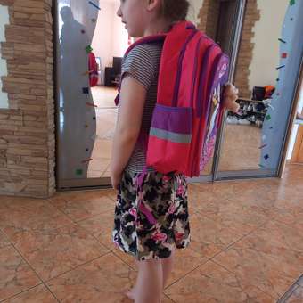 Рюкзак школьный Evoline Единорог розовый S700-girl-1 с анатомической спинкой: отзыв пользователя Детский Мир