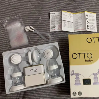 Молокоотсос Otto Baby двойной электрический беспроводной +2 бутылочки + 2 соски + 10 пакетов для молока OTB-5211: отзыв пользователя Детский Мир