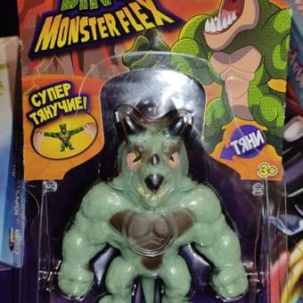 Игрушка-тягун 1Toy Monster Flex Dino Трицерокс Т22691-14: отзыв пользователя Детский Мир