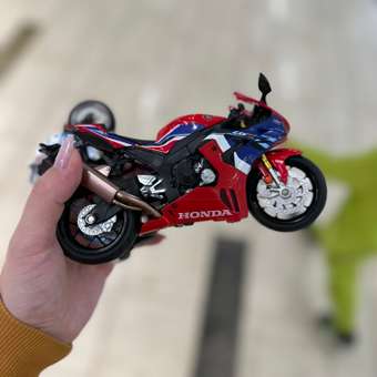 Мотоцикл Mobicaro Honda Fireblade 1:12 без механизмов красный: отзыв пользователя ДетМир