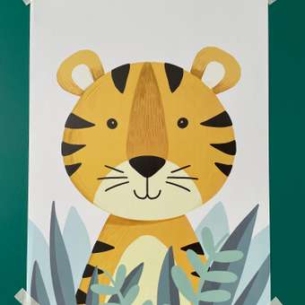 Набор постеров для интерьера Woozzee Милые зверюшки 3 шт декор и украшение в детскую комнату: отзыв пользователя Детский Мир