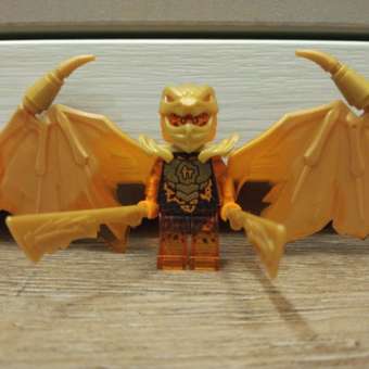 Конструктор LEGO NINJAGO Zanes Golden Dragon Jet блочный: отзыв пользователя Детский Мир