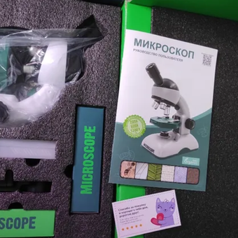 Микроскоп ORGANIC BRAND: отзыв пользователя Детский Мир