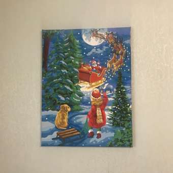 Картина по номерам Glama Волшебная ночь холст на подрамнике 40х50 см: отзыв пользователя Детский Мир