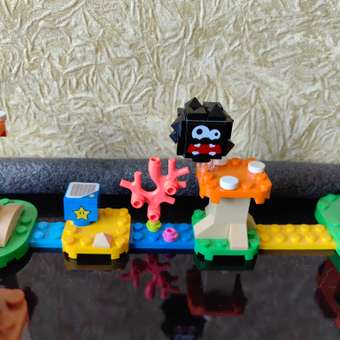 Конструктор LEGO Super Mario Лохматик и гриб-платформа 30389: отзыв пользователя ДетМир