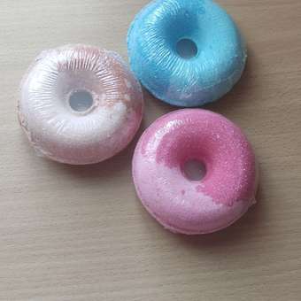Бомбочки-пончики для ванны Cosmeya с ароматами малины черники шоколада: отзыв пользователя Детский Мир