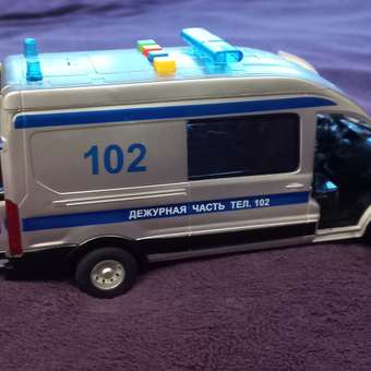 Машина Технопарк Ford Transit Полиция 316680: отзыв пользователя Детский Мир