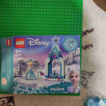 Конструктор LEGO Disney Princess Двор замка Эльзы блочный: отзыв пользователя ДетМир