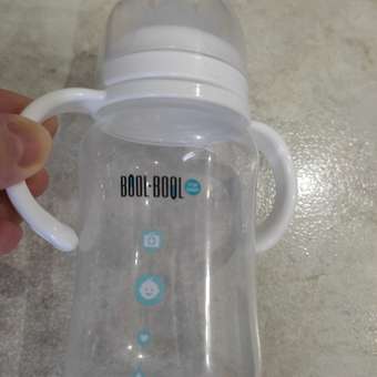 Бутылочка для кормления BOOL-BOOL for baby с широким горлышком Ultra med plus с ручками 270 мл: отзыв пользователя Детский Мир