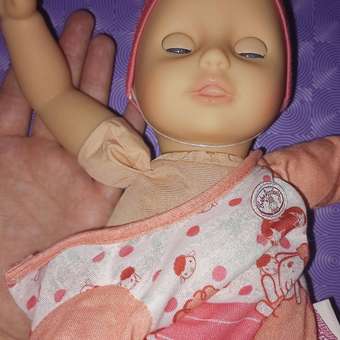 Кукла Zapf Creation Baby Annabell My First мягко набивная с бутылочкой 30cм: отзыв пользователя Детский Мир