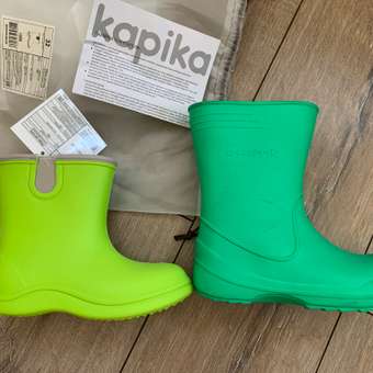 Резиновые сапоги Kapika: отзыв пользователя Детский Мир