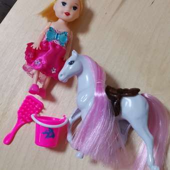 3 кукольных набора EstaBella с лошадками разных цветов и аксессуарами: отзыв пользователя Детский Мир