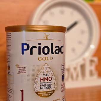 Смесь молочная сухая адаптированная Priolac Gold 1 400г с 0месяцев: отзыв пользователя Детский Мир